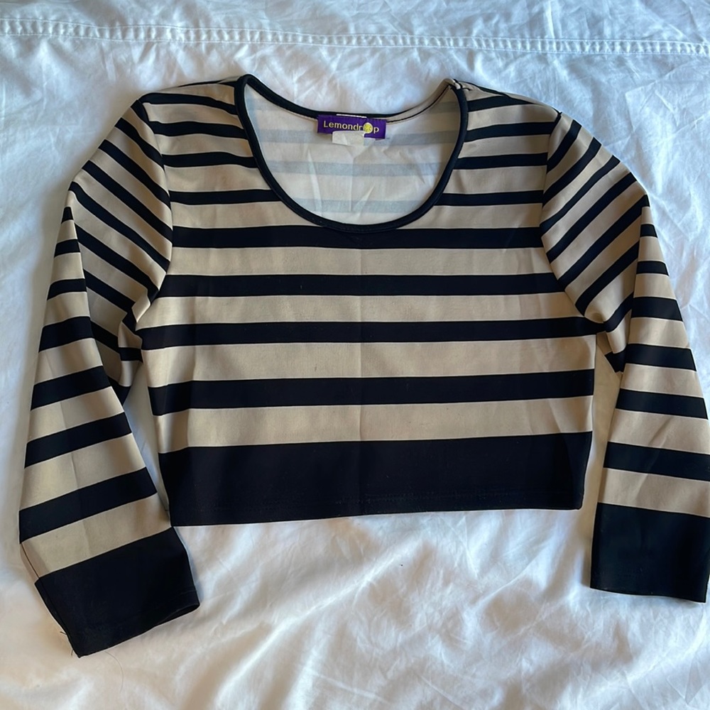 Lemondrop crop top